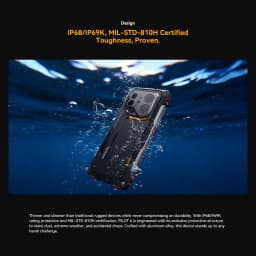 Blackview OSCAL PILOT 6 thermal imaging Rugged Smartphone MTK G100 6.67" 2.4K Display 120Hz, 12GB 256GB, 10000Amh Phones Dual 4G