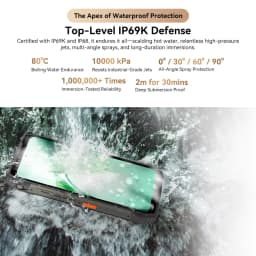 Blackview XPLORE 2 Projector 5G Rugged Phone 6.73” Display MediaTek Dimensity 8300 Telephone 20000mAh Smartphone Android 15 NFC