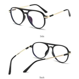 New Round Reading Glasses Oval Personality Presbyopia For Man Optical Frame Magnifier Full Rim Anti-Blue Female Fashion