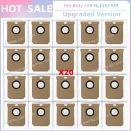 Fit For Eufy G50 Hybrid, L60 Hybrid / L60 Hybrid SES Vacuum Parts Roller Side Brush Hepa Filter Mop Cloth Dust Bag Accessories