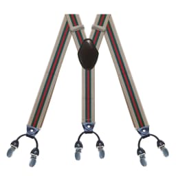 Suspenders for Men 3.5cm Wide Y Shaped 6 Metal Clips Adjustable Elastic Trouser Braces Strap Belts Wedding Party Formal Casual