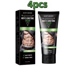 East Moon 60ml Men's ABS Cream Sweating Profusely Tightening Abdomen Enhance Muscle Lines Shaping Strengthen Fitness ABS Cream