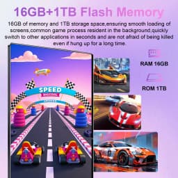 16GB Ram 1TB Rom Android13 Original 5G Pad 10.36inch 20000mAh Bluetooth 14core WIFI Office GPS HD Tablet with keyboard