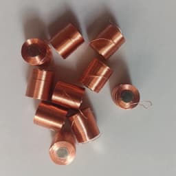 10PC/set Candle Lamp Coil Outer Diameter 9MM Height 10MM Inner Diameter 4MM with Iron Core Pure Copper Wire Micro Electromagnet