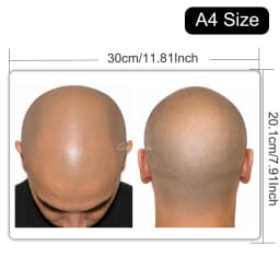 Microblading Practice Skin Pattern Sheet Pre-Printed Brow Mapping Guide Flexible Silicone Pad for Precise Hair Strokes & Shading