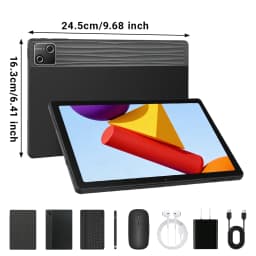 10.1 Inch Tablet PC G13L Octa‑Core A733 Android 16 36GB(6+30GB) RAM 128GB ROM 1280*800 HD 6800mAh WiFi6 With Keyboard Mouse Stylus Earphone Case US Local Warehouse