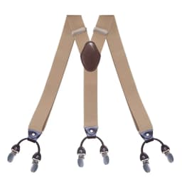 Suspenders for Men 3.5cm Wide Y Shaped 6 Metal Clips Adjustable Elastic Trouser Braces Strap Belts Wedding Party Formal Casual