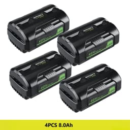 Replacement for Ryobi 40V 6.0/8.0 Lithium OP4040 Battery With OP401 Charger P4050 OP40602 OP40261 OP4060 OP4030