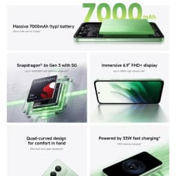 Europe Version Xiaomi Redmi 15 5G Smartphone Snapdragon® 6s Gen 3 6.9" 144Hz Display 50MP AI Camera 7000mAh Battery NFC Cellphone