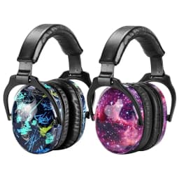 ZOHAN Kids Ear Protection Earmuffs Noise Reduction Headset for Autism Toddler Study Defenders Sleep Soundproof Cover Gift 2 Pack