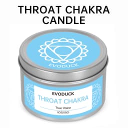 7 Chakra Scented Candle Set, 7 X 3oz Soy Wax Tin Candles with Real Crystals Metal Charms for Meditation Yoga Home Decor Gift Set