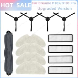 Fit For Dreame F10 RLF11SA, D9 Max Gen 2 / D10s / D10s Pro Vacuum Parts Main Roller Side Brush Filter Mop Cloth Accessories