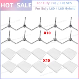 Fit For Eufy Clean L50, L50 SES, L60, L60 SES, L60 Hybrid, G50, G50 Hybrid Accessories Parts Roller Side Brush Filter Dust Bag