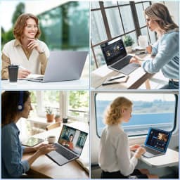 Xiaman 15.6 Inch Portable Laptop Computer Intel Core I3 6100U 16Gb Ram 1Tb Ssd Office Windows 11 Pro Notebook Pc with Backlit Fingerprint Laptops