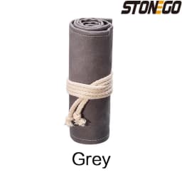 STONEGO 48/72 Holes Canvas Wrap Roll Up Pencil Pen Bag Holder Case Storage Pouch