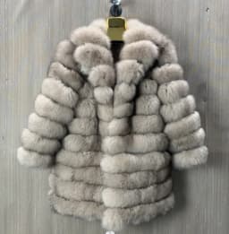 Women's Detachable Real Fox Fur Jacket Thick Warm Removable Vest Luxury Fashion Solid Color Transformable Coat