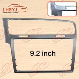 8 inch 9.2 inch Piano Black MIB Frame Radio Panel Decorative Frame for Volkswagen Golf 7 MK7 Golf 7.5 MK7.5 MIB Screen Bezel