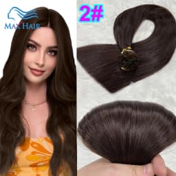K Tip Hair Extensions Keratin Human Hair 14A Fusion Hair Extension Italy Keratin Glue Machine Remy 12-24inch 30 50G/pack
