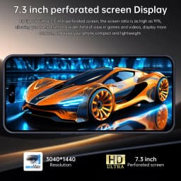 K-Touch Mobile Phones M17 Pro Max Smartphone 5G Dual Card Android 15 Cheap Cell Phone 7.3 Inch 16+48MP Camera 7800mAh WIFI GPS Global Version Cellphones For Men Women