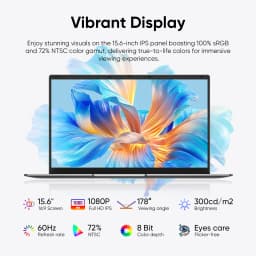 HYPERSTRIX 15.6" FHD Laptop, 12GB RAM 256GB SSD, Celeron N4000, Win 11 Essential Laptop Computer for Student Online Class, Home, Netflix,Lightweight & Portable, Long Battery Life