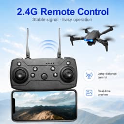 ZNLYRION FPV Drone Dual Camera Optical Flow Hover Foldable RC Quadcopter APP Path Flight Beginner Drone Toy