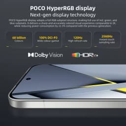 POCO F8 Pro 5G EU Version Smartphone Snapdragon 8 Elite Octa core 6.59"120Hz HyperRGB AMOLED Display 6210mAh NFC 5G