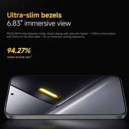 POCO X8 Pro MAX 5G NFC Smartphone 6.83 "Dimensity 9500S Processor 8500 mAh Battery 50MP Light Fusion 600 Sensor Camera with OIS