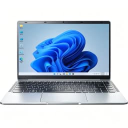 Xiaman 14.1" Laptop Computer Windows 11 Pro Intel Atom A3950 Ultra Slim Notebook PC 12GB 1TB 1920*1080P Office Study Computer PC