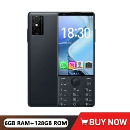UNIWA DOOV R70 Pro 4G Smart Touch Screen Keypad Mobile Phone Android 14 4Inch 6GB RAM+128GB ROM 2120mAh Whatsapp Hebrew keyboard