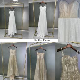 Luxury Wedding Dress A-Line With Bead Lace Sequins Ball Gown Full Sleeves O-Neck Bride Dress Vestido De Novia Customized