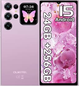 OUKITEL C62PRO 4G Unlocked Cell Phone 6.88" Display, 24GB RAM+256GB ROM/TF 1TB, 5150mAh Smartphone, 1800 Camera