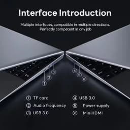 15.6'FUCHU Fingerprint Unlock Notebook Windows 11 Pro Laptops Intel Core I3 6006U 16GB RAM 1TB SSD Laptops Office Computer PC