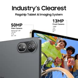 Blackview MEGA 12 Tablet PC 5G Dimensity 7200 12.2" 2.4K 120Hz Display IP69K Waterproof Tablets 50MP 10000mAh Pad PC For Study /Work