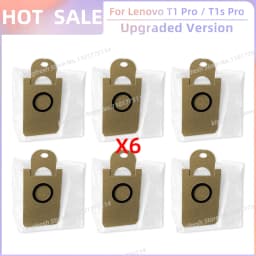Fit For Lenovo T1S Pro / T1 Pro/ Proscenic M7 Pro / Honiture Q6 Parts Roller Side Brush Cover Guard Filter Mop Cloth Dust Bag