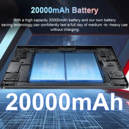 2026 Original Tablet 16GB 1TB 10.36 inch Android 13 Global 20000mah 5G Dual SIM WIFI 14 Core HD Full Screen Network Global GPS