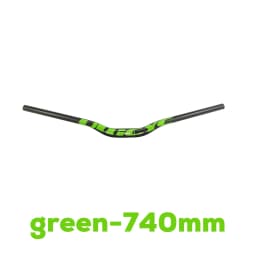 ULLICYC Mountain Bike Heightened Handlebar Handlebar Horizontal Large Angle Swallow Handlebar Full Carbon Mountain Bike Handleba