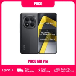Poco M8 Pro 5g Global Version Smartphone Snapdragon 7S Gen 4 6.83" 1.5K 120Hz Display 6500Mah Battery 100W Nfc