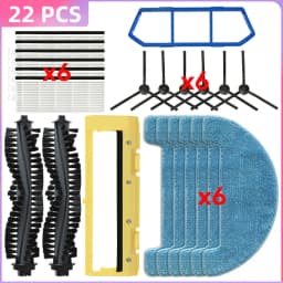 Fit For( Danhui X420 / Haier HSR Care / KitFort KT 590 / Isweep D520 / Gutrend Style Aqua 200 ) Brush Filter Mop Cloth Parts