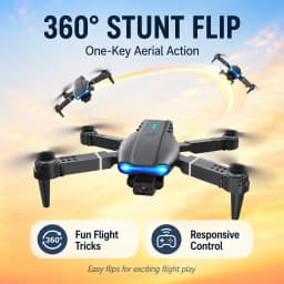 ZNLYRION FPV Drone Dual Camera Optical Flow Hover Foldable RC Quadcopter APP Path Flight Beginner Drone Toy