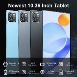 Android 13.0 20000mAh 16GB RAM 1TB ROM 5G Pad 10.36 inch Tablet Android Wifi 14 Core Tablets PC Network Global GPS
