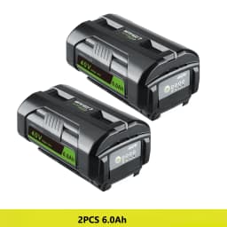 Replacement for Ryobi 40V 6.0/8.0 Lithium OP4040 Battery With OP401 Charger P4050 OP40602 OP40261 OP4060 OP4030