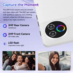 URAO KB1001 10.1 Inch A333 Five-Core Tablet PC Widevine L1 Certified Android 15 20GB(3+17GB Virtual) RAM 64GB ROM 5000mAh HD 800*1280 Screen White Black Dual Color Single Tablet 1TB TF Expand Streaming Office Learning Tablet