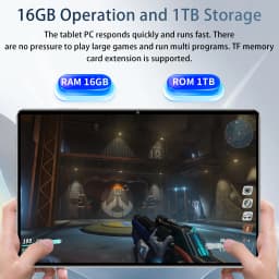 2026 Global Version PAD 10.36 Inch HD 20000 mAh Android 13 Tablet 16GB+1TB 5G Dual SIM Wifi Tables PC