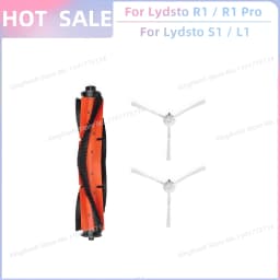 Fit For XiaoMi Lydsto R1 / R1A / R1D / R1 Pro / S1 / L1 Replacement Parts Accessoies Roller Side Brush Filter Mop Pads Dust Bag