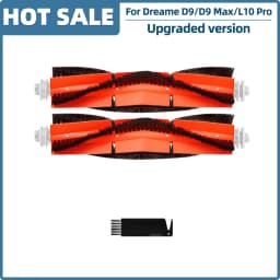 Fit For Dreame D9 / D9 Max / L10 Pro / Trouver LDS Finder RLS3 Parts Roller Side Brush Hepa Filter Mop Cloth Dusbin Water Tank
