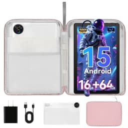 10.1 Inch Android 15 Tablet PC A333 Five‑Core 16GB(3+13GB) RAM 64GB ROM HD LCD Screen 5000mAh Support TF‑Card 1TB Expand Two Options:Only Tablet / Tablet With Storage Pouch Black White