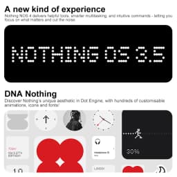 Nothing Phone (3) Smartphone Triple 50Mp Camera 6.67" 120Hz Amoled Display Snapdragon 8S Gen 4 3 Microphones Glyph Array
