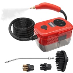 2500W High Pressure Steam Cleaner High Temperature Pressurized Steam Cleaning Machine Handheld Steam Home Kitchen Hood Cleaning