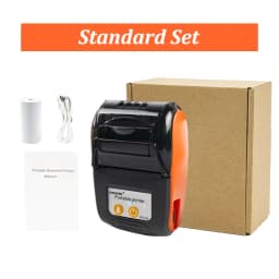 PT210 Mini Receipt Printer 58mm Portable Thermal Ticket Printer Android IOS Windows Wireless Bluetooth List Bill Maker With Plug