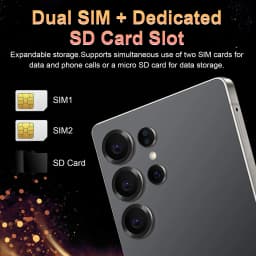 2025 Global Version 5G phone Android 6.9 Inch Android 14 telephone 16GB + 1TB 72MP 108MP Dual SIM Dual Standby